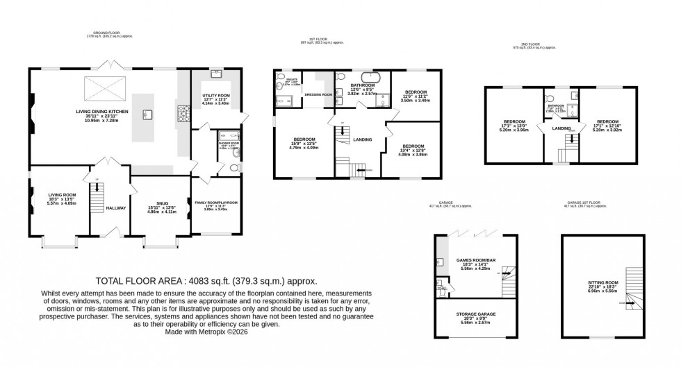 Floorplan for Chorley Hall Lane, Alderley Edge, SK9