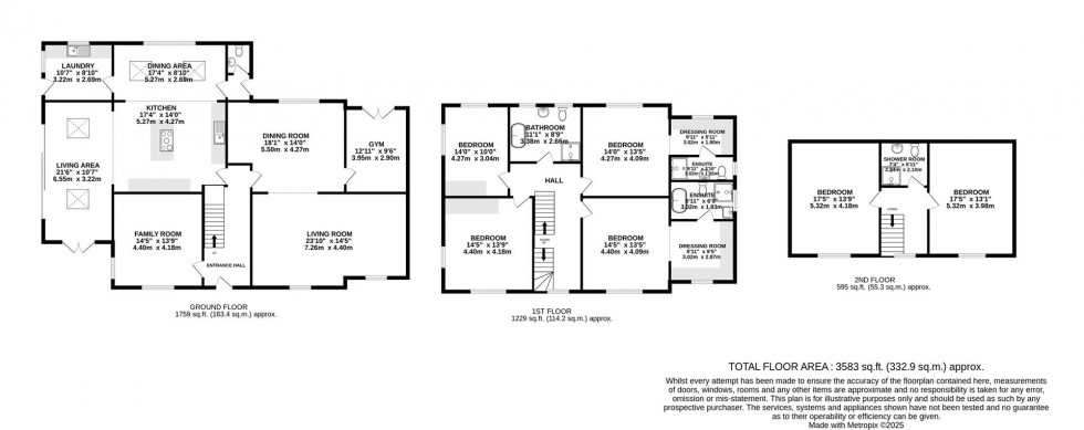 Floorplan for Shellow Lane, North Rode