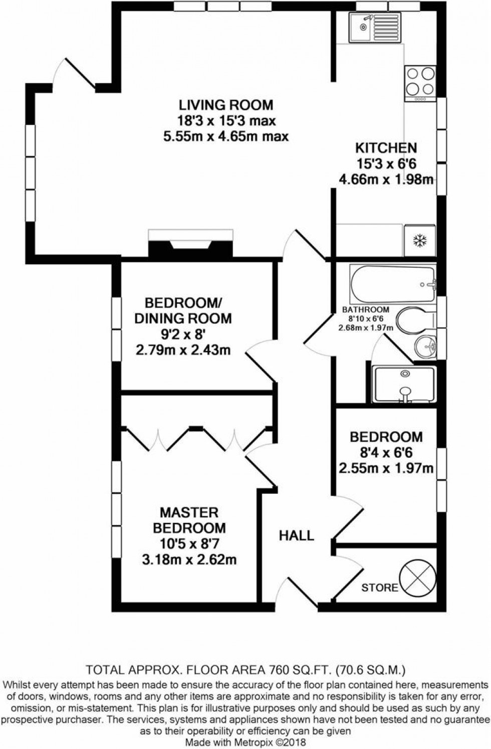 Floorplan for The Beeches, Faulkners Lane, Mobberley