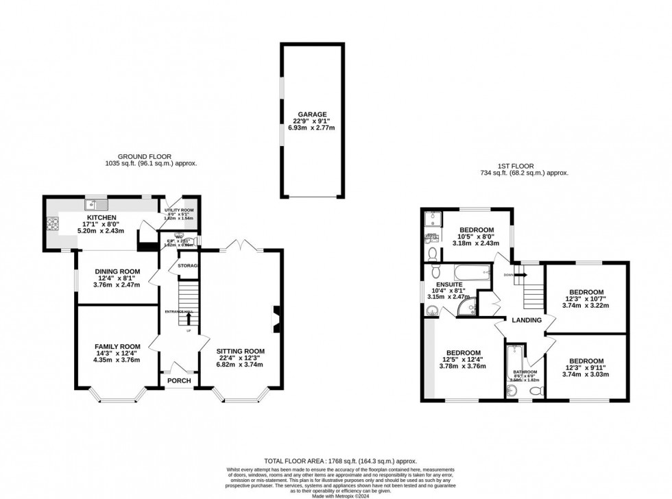 Floorplan for Moss Road, Alderley Edge