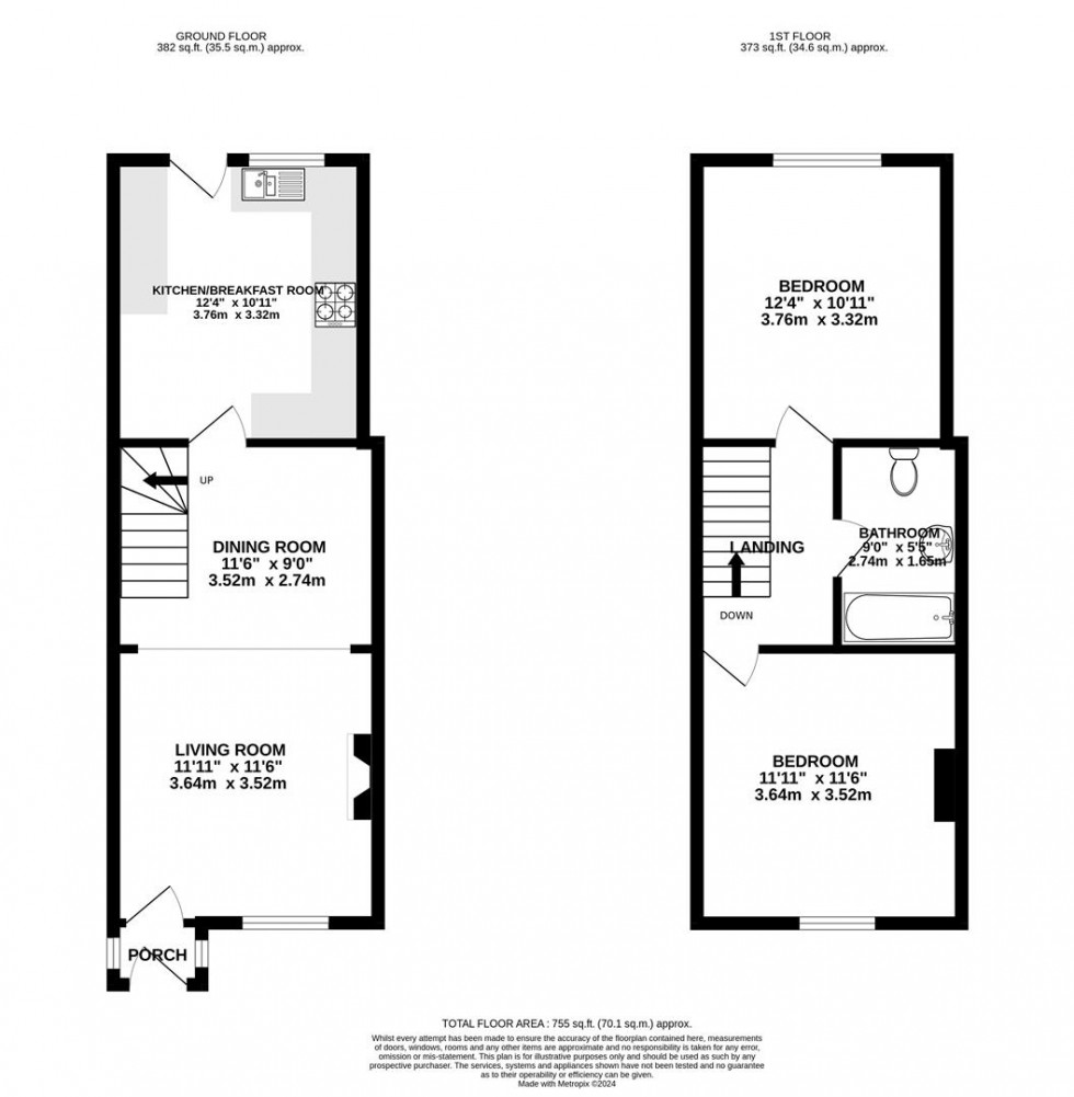 Floorplan for Brook Lane, Alderley Edge