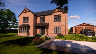 Plot with Planning Permission on Welsh Row, Nether Alderley