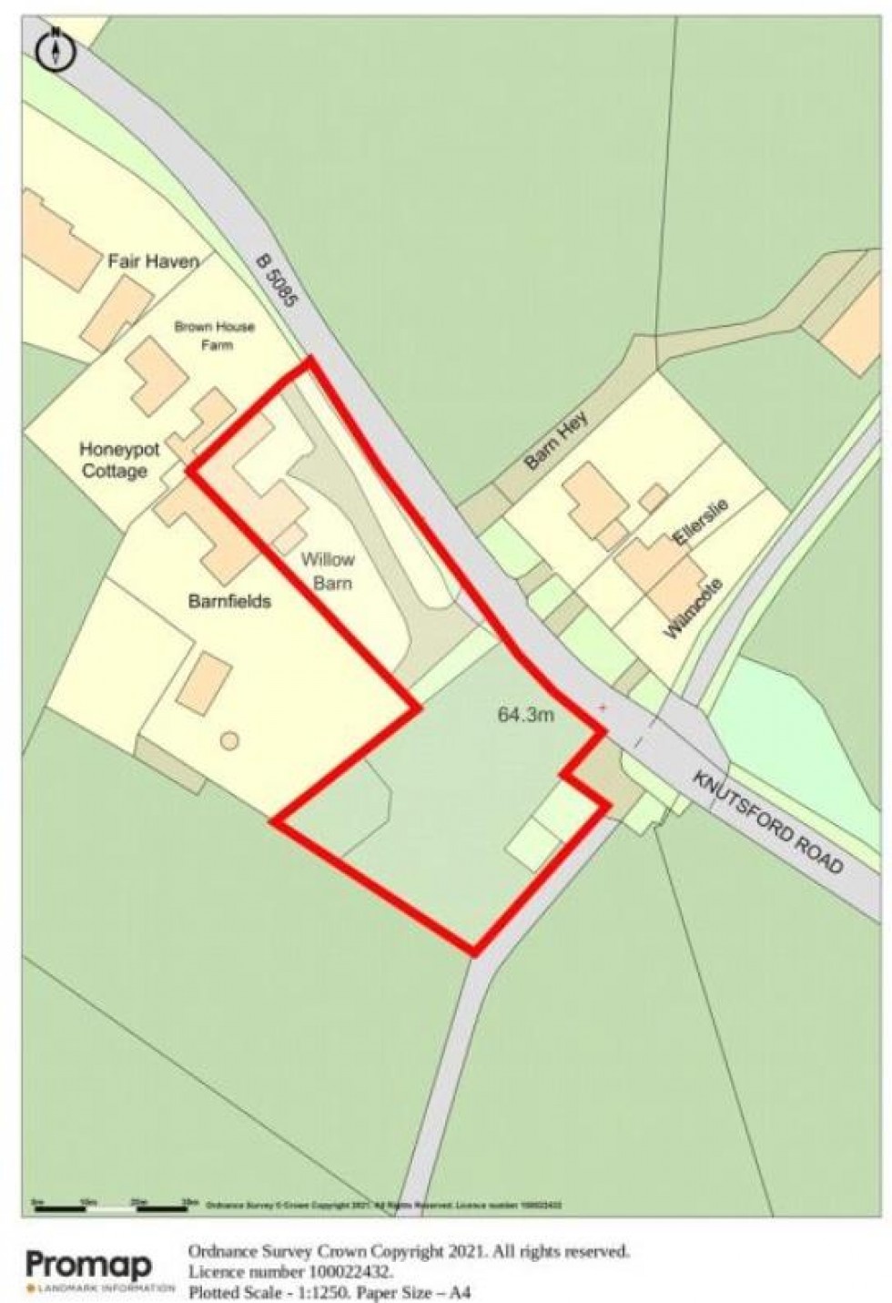 Floorplan for Stunning Barn Conversion on Knutsford Road, Mobberley