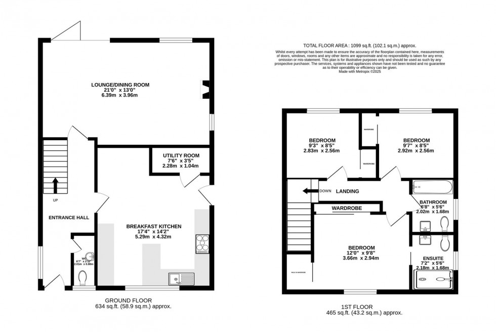 Floorplan for South Bank Close, Alderley Edge