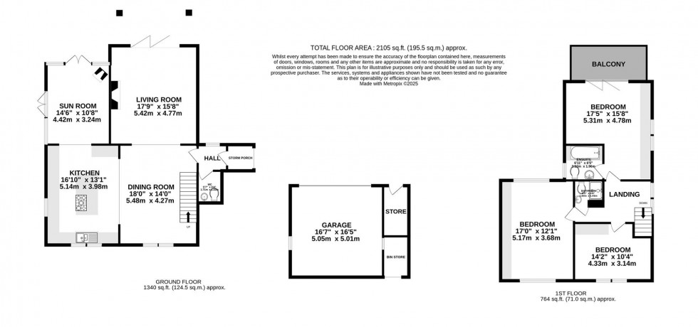 Floorplan for A Stunning Lakeside Home on Holmes Chapel Road, Lower Withington
