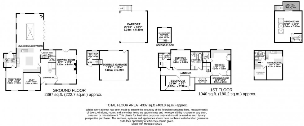 Floorplan for Bollington Lane, Nether Alderley