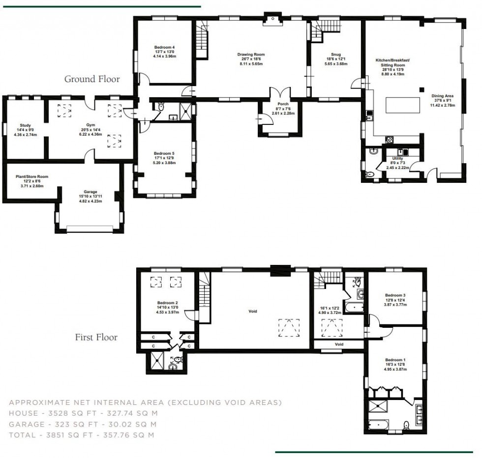 Floorplan for School Lane, Henbury
