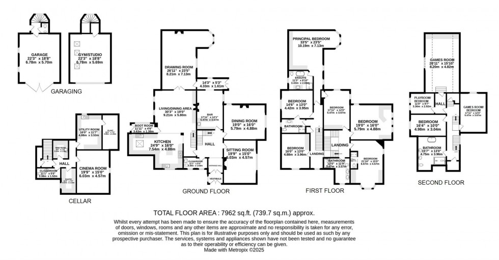 Floorplan for Macclesfield Road, Alderley Edge