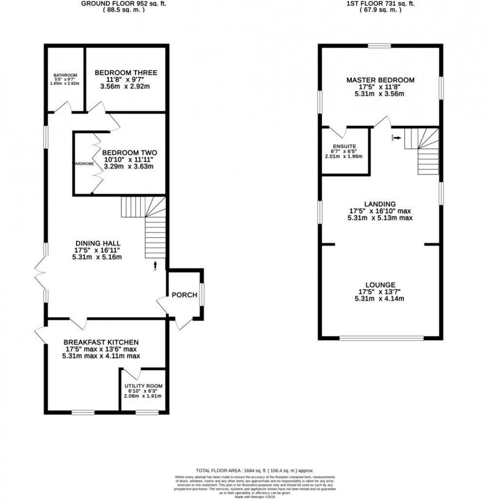 Floorplan for Roundy Lane, Adlington