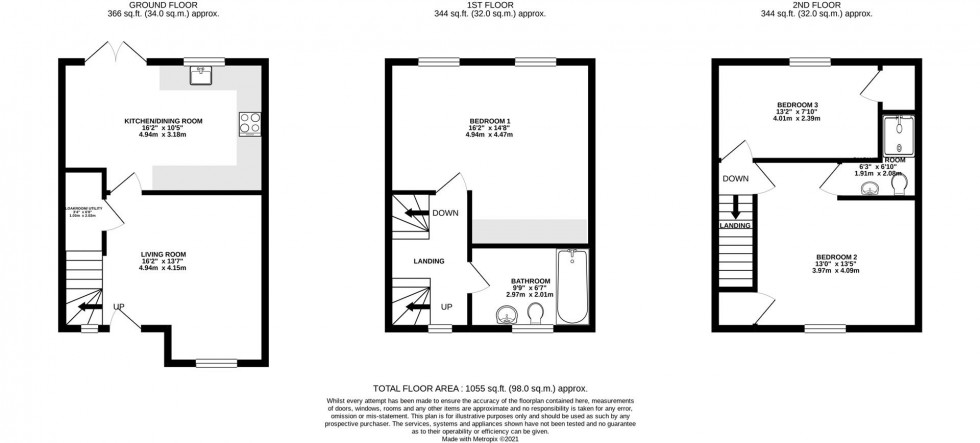 Floorplan for Knutsford Road, Alderley Edge