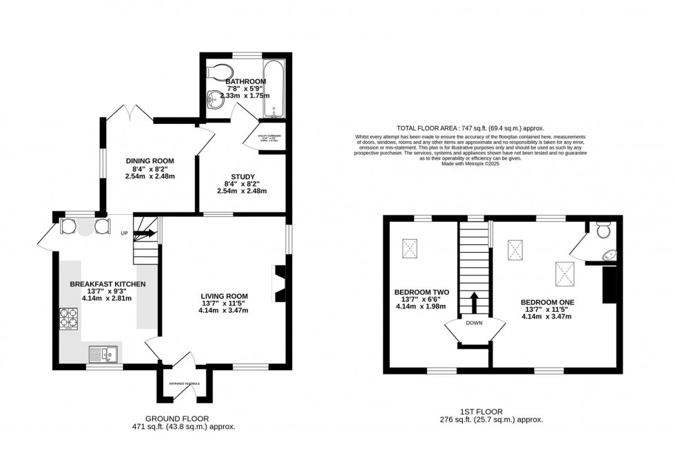 Floorplan for Trafford Road, Alderley Edge