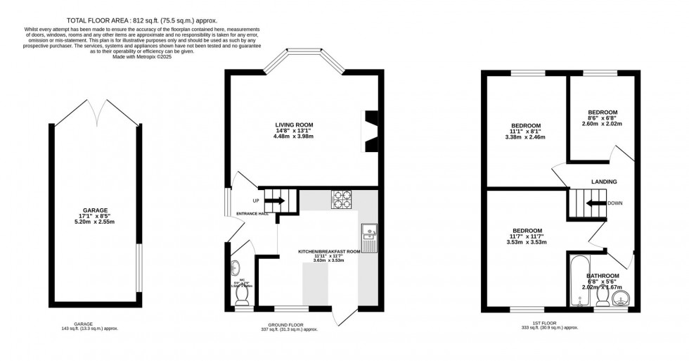 Floorplan for Gail Close, Alderley Edge