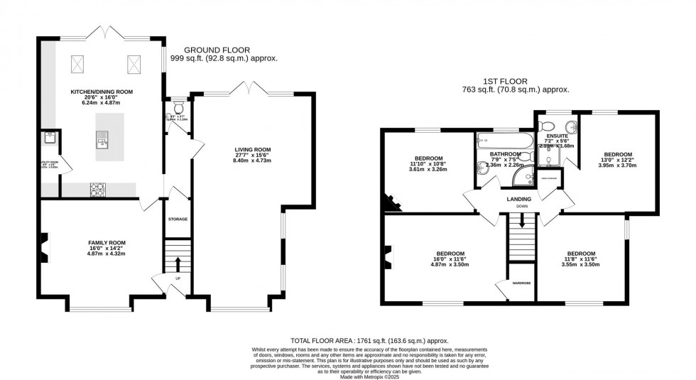 Floorplan for Oak Road, Mottram St Andrew