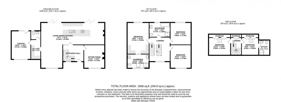 Floorplan for Heyes Lane, Alderley Edge