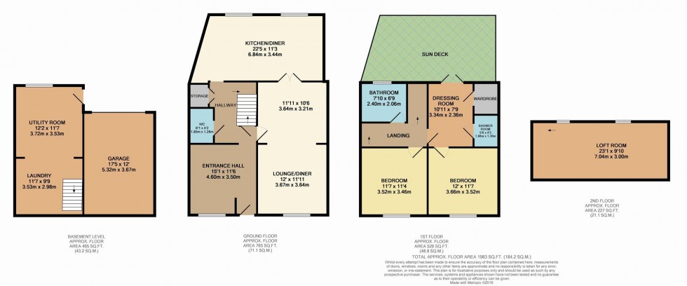 Floorplan for Lydiat Lane, Alderley Edge