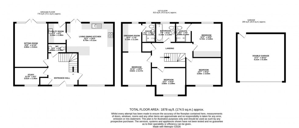 Floorplan for Holmes Chapel Road, Somerford