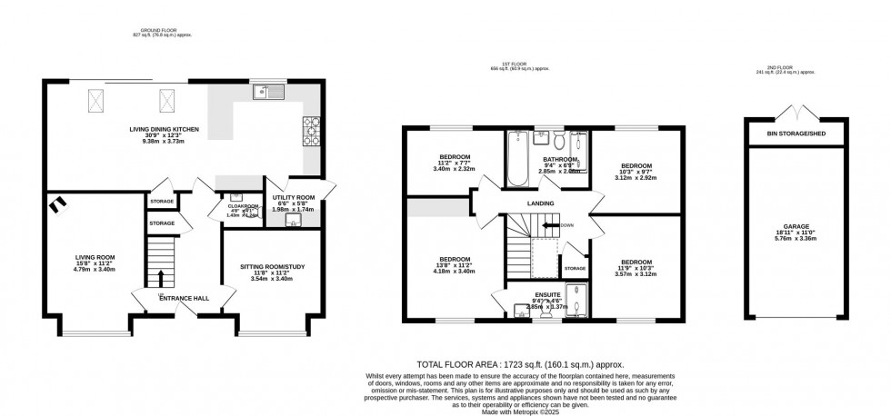 Floorplan for Pitfield Way, Alderley Park, Nether Alderley