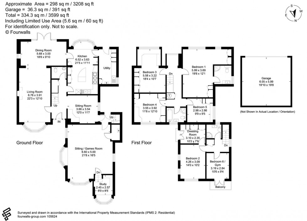 Floorplan for Wilmslow Park South, Wilmslow