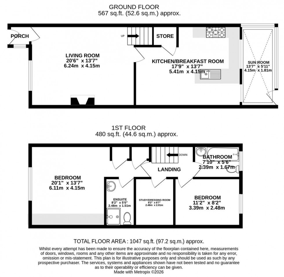 Floorplan for Bollin Grove, Prestbury
