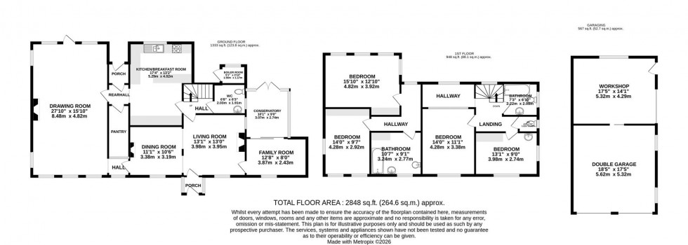 Floorplan for Foden Lane, Alderley Edge