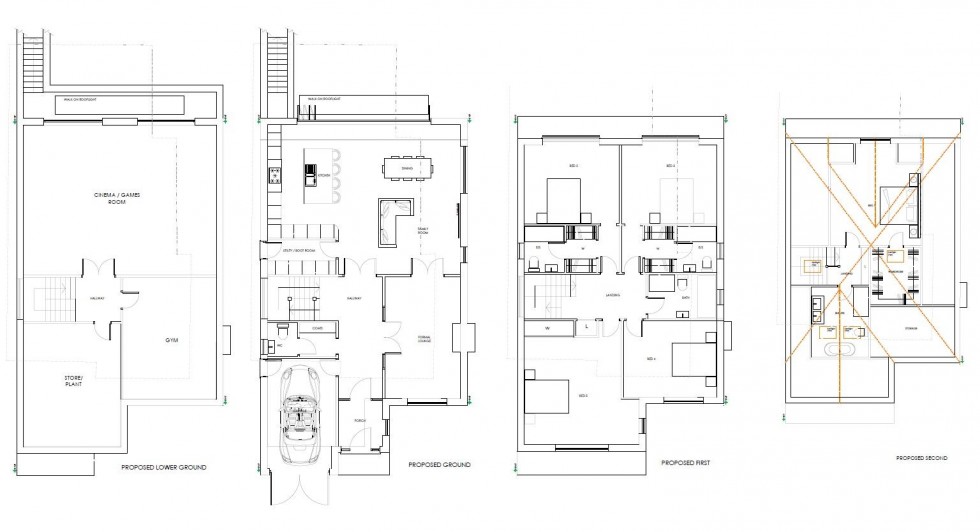 Floorplan for Prospect Drive, Hale Barns, Altrincham