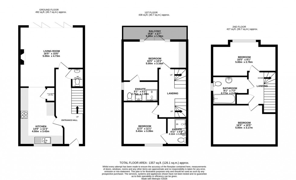 Floorplan for The Village, Prestbury, SK10
