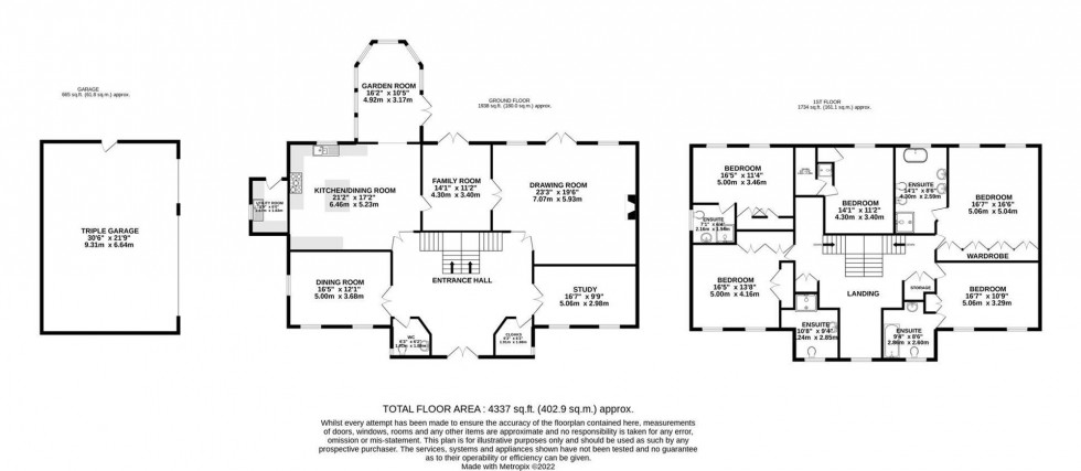 Floorplan for 2 Astley Close, Knutsford, WA16