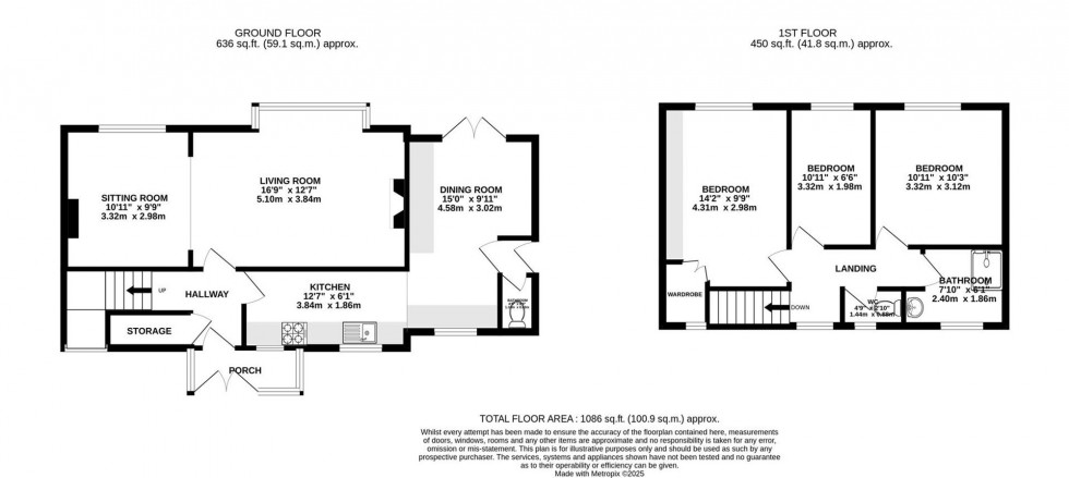 Floorplan for Chelford, Macclesfield, SK10