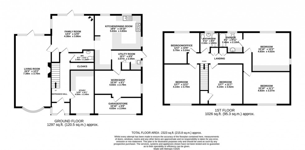 Floorplan for Haddon Close, Alderley Edge, SK9