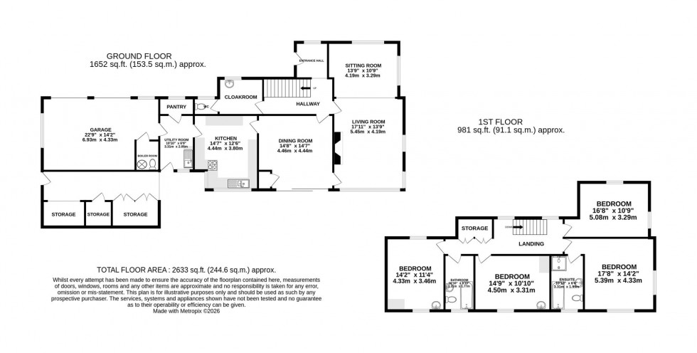Floorplan for Fanshawe Lane, Henbury, SK11