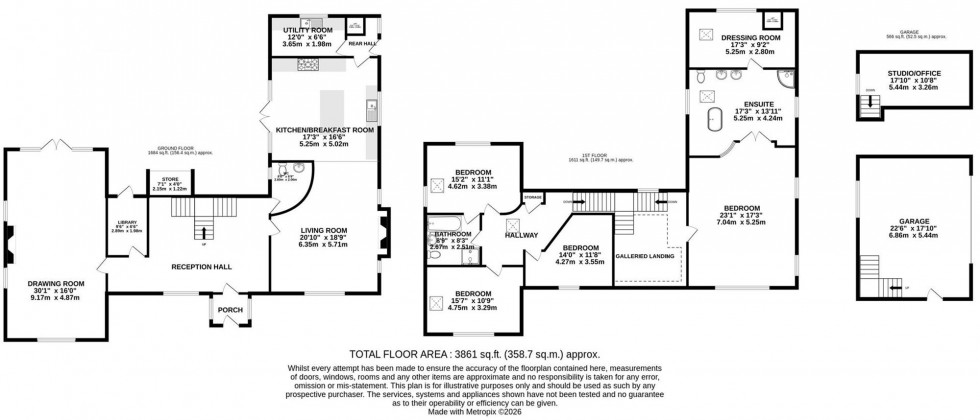 Floorplan for 200 Whirley Road, Macclesfield, SK10